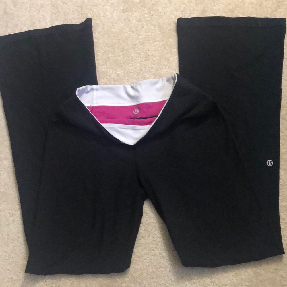 Lululemon flared leggings ;)